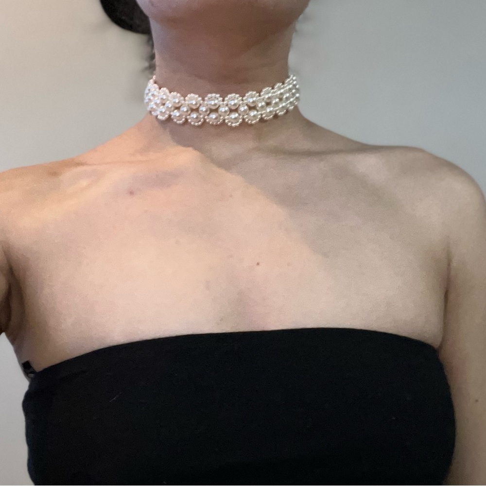 Pearl Choker Necklace